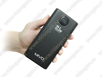 Портативный Powerbank аккумулятор Mivo емкостью 40000 мАч для видеосигнализаций и GSM сигнализаций