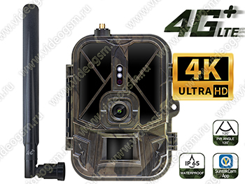 Уличная 4К лесная камера для охраны Страж HC-940 LTE-Pro-Li-4K с аккумулятором