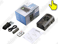 Охранная камера Филин НС-550А с записью фотографий и видео - комплектация