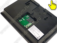 Cтраж Сенсор-люкс охранная GSM сигнализация задняя панель