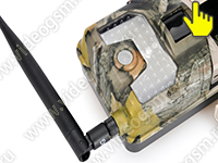 Охранная камера Страж MMS НС-900LTE для улицы - объектив