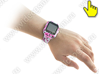 Детские GPS часы TrakFon - ARMY-Pink-4G с телефоном и GPS трекером
