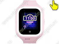 Детские смарт часы TrakFon - SMART-Pink-4G с телефоном и GPS трекером