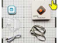 GPS трекер с тревожной кнопкой на руку TrakFon TP-28 - комплектация