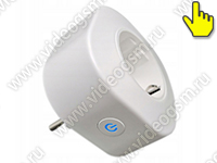 Умная Wi-Fi розетка Страж A10-EU-Home - кнопка ручного управления